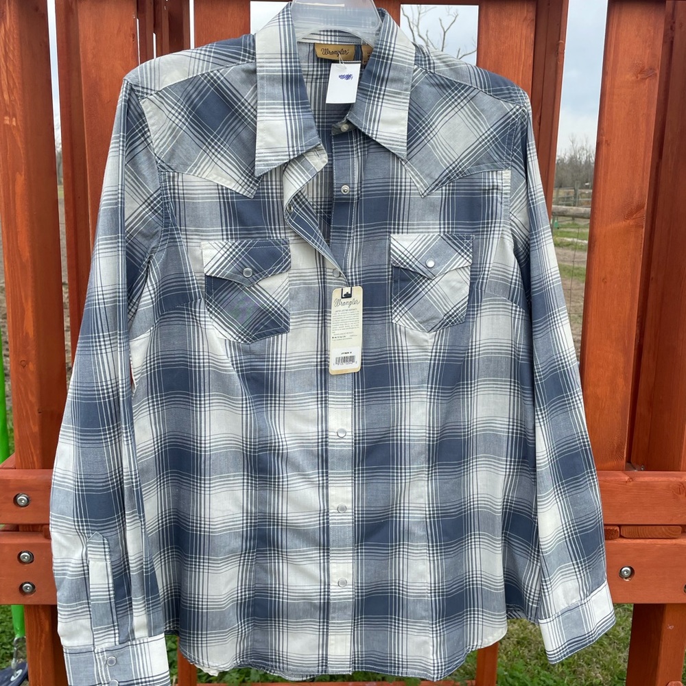New wrangler western shirt